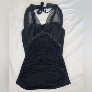 vintage charlotte russe halter tank